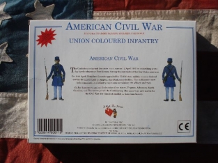 A CALL to ARMS 3211  UNION COLOURED INFANTRY Amerikaanse burgeroorlog